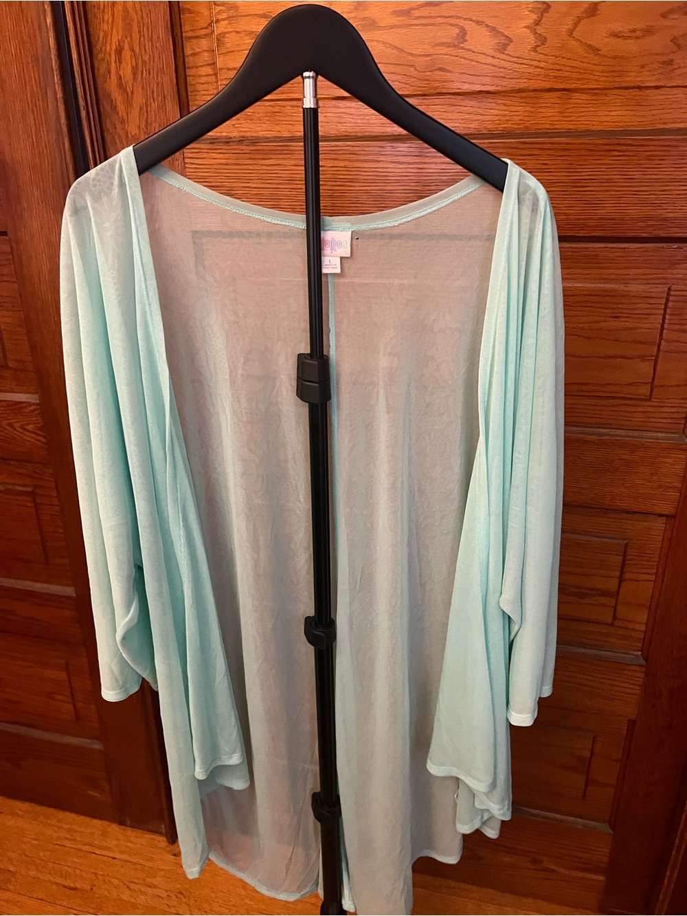 LuLaRoe Lightweight Mint Open-Front Cardigan Kimono